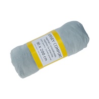 prostěradlo Jersey Comfort 90x200x22 šedé, s gumou, 180g/m2, 100%BA