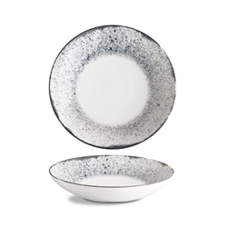 Isabelle K0024 talíř polohluboký 26 cm, dekor Rustic paris blue