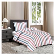 souprava ložní 140x200+70x90 cm DESIGN 50 - Pastelová duha