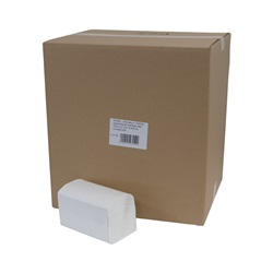 ubrousky 16,5x21/8000ks 2-vr. bílé zásobníkové Interfold  (N4)