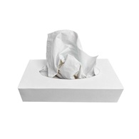 obrúsky kozmetické 2-vrstvové biele natural 100 ks