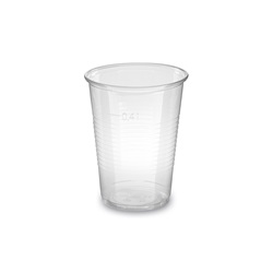 kelímok priehľadný 0,4 l (PP) pr. 98mm 50 ks