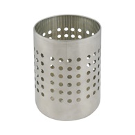 zásobník / nádoba na príbory O12cm výška 14,5 cm nerez