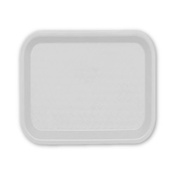 Podnos plastový 45,7x35,6 cm šedý