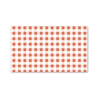 papír na snack - motiv červené káro, 42x25 cm, z nepromastitelného papíru, 500 ks