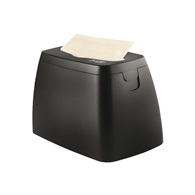 zásobník na ubrousky L-One, stolní, černý plast