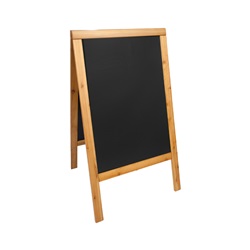 tabule popisovací nabídková WOODY SANDWICH 125 x 69 cm barva borovice