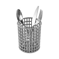 košík do myčky na příbory kulatý 10,7x10,7x13,2 cm