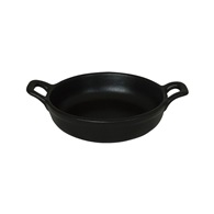 miska 12,5 cm s držadly 220ml porcelán vzhled litina