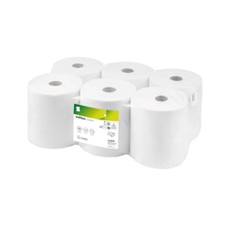 ručníky pap. v roli 2vr. bílé 150m bez perforace PT1